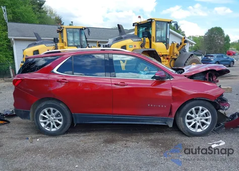 2018 Chevrolet Equinox Lt from USA, damaged, VIN 2GNAXSEV1J6229741